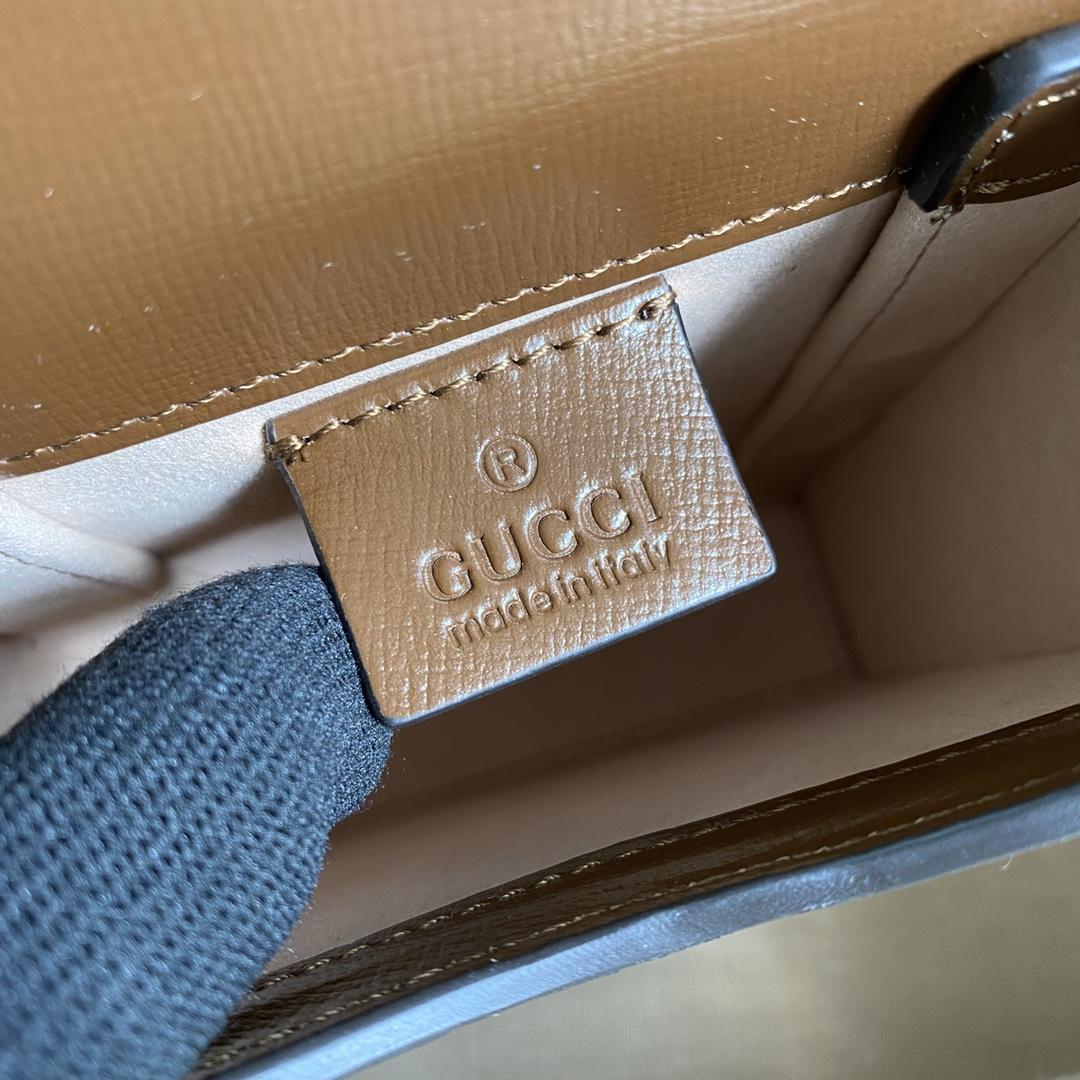 Gucci Horsebit 1955 Mini Bag(11.5-17-4CM) - DesignerGu