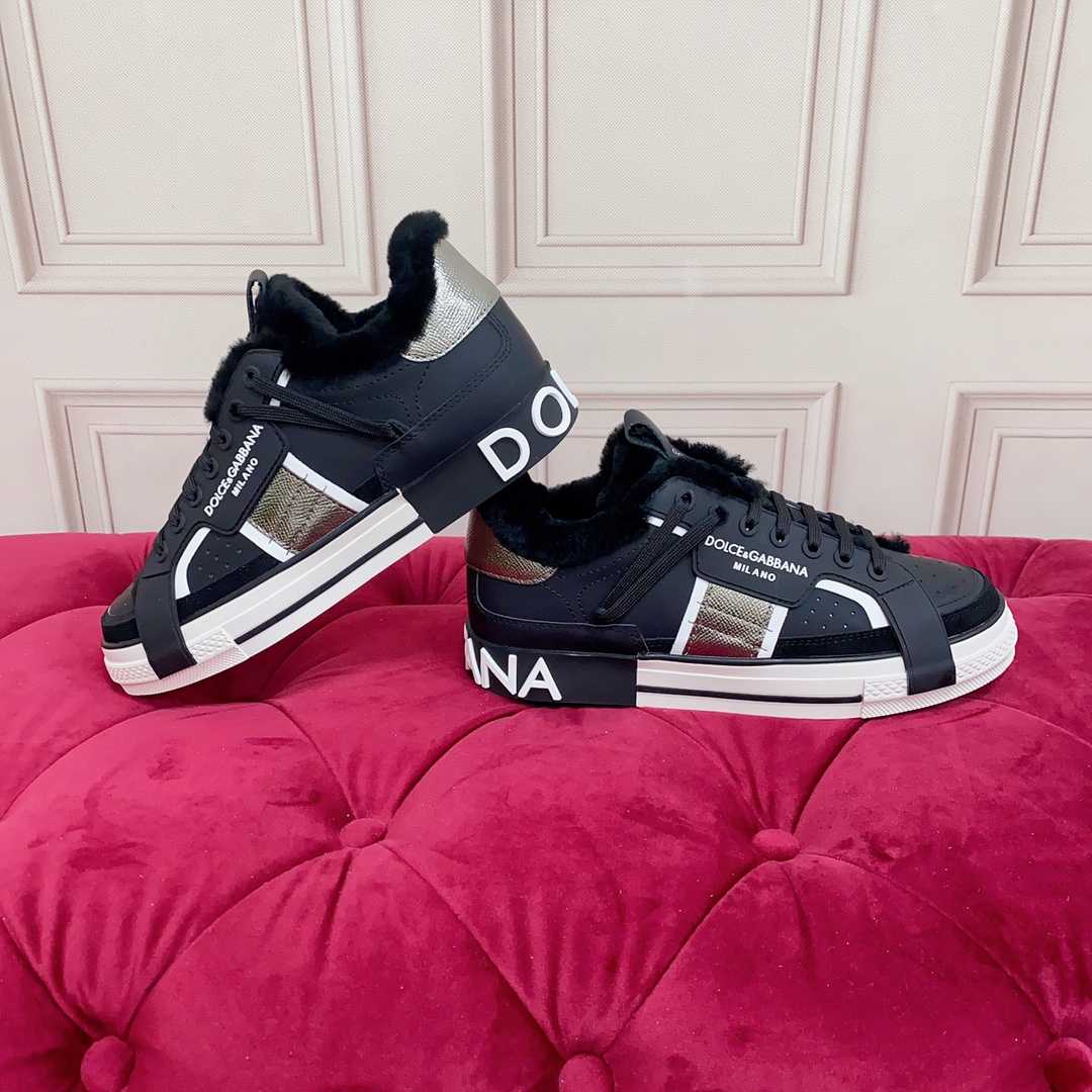 Dolce & Gabbana Calfskin 2.Zero Sneakers - DesignerGu