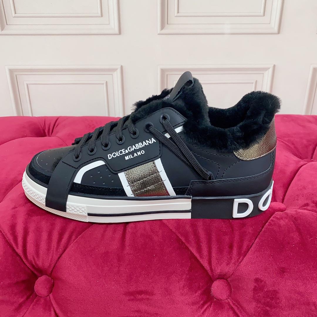 Dolce & Gabbana Calfskin 2.Zero Sneakers - DesignerGu