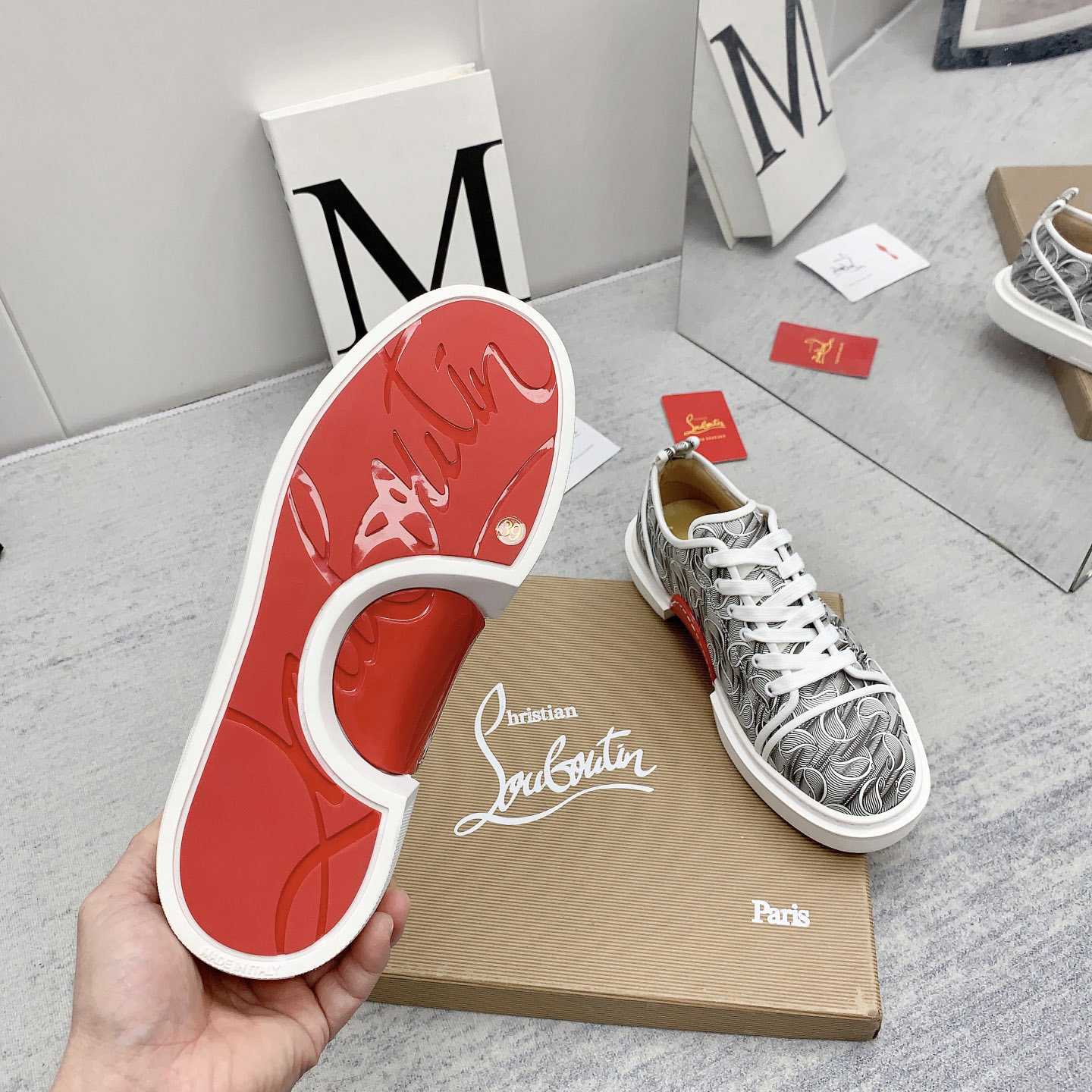 Christian Louboutin Adolon Junior Sneaker  - DesignerGu