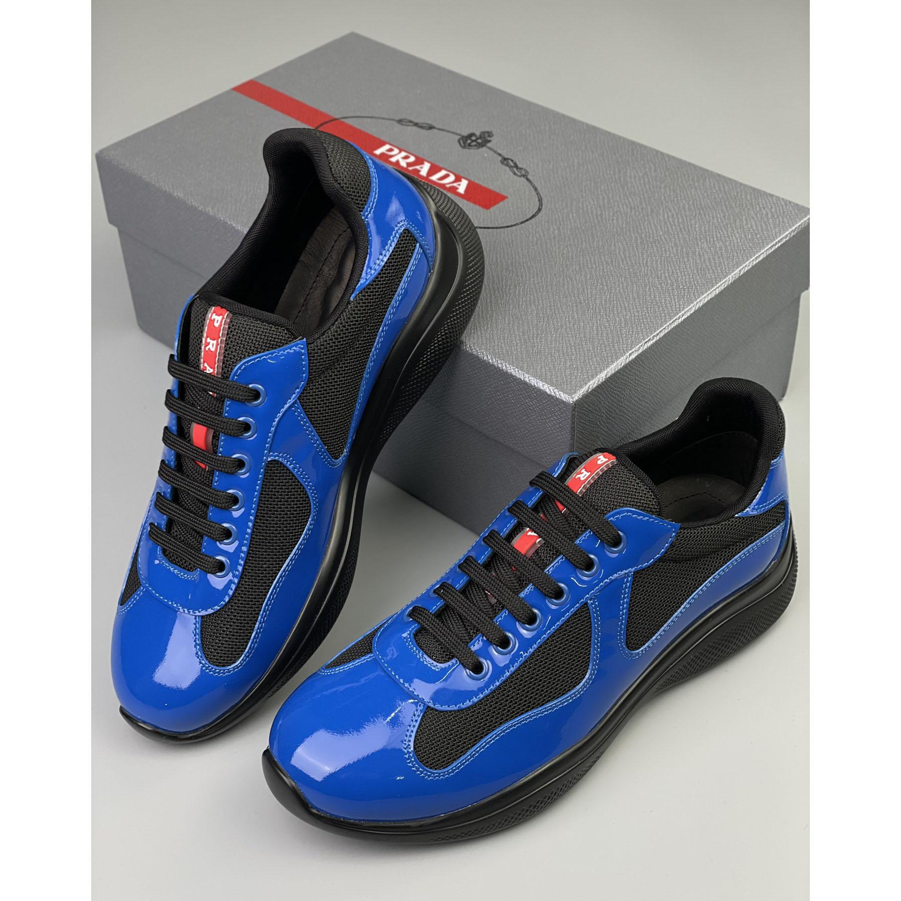 Prada Male America's Cup Sneaker  - DesignerGu