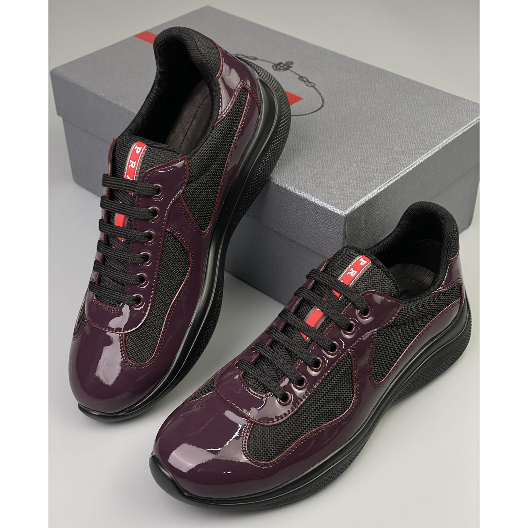 Prada Male America's Cup Sneaker  - DesignerGu