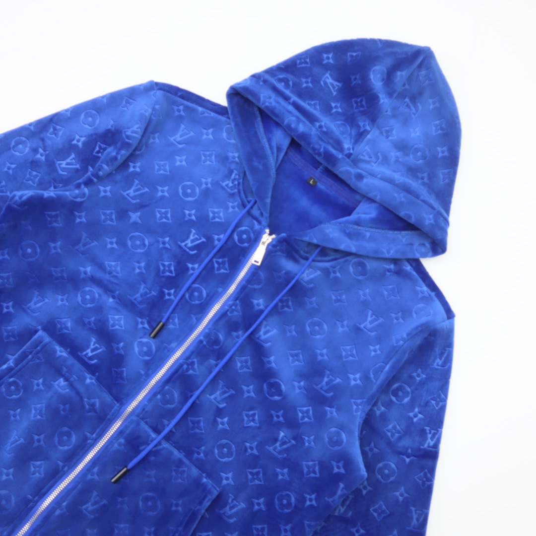 Louis Vuitton Zipped Track Hoodie & Track Pants - DesignerGu