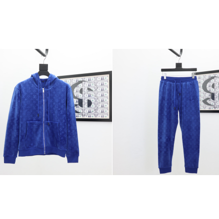 Louis Vuitton Zipped Track Hoodie & Track Pants - DesignerGu