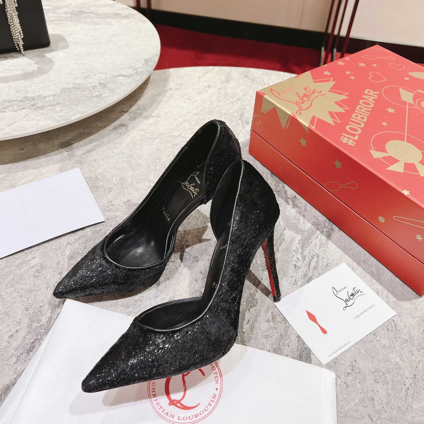 Christian Louboutin Iriza Pump   100mm - DesignerGu