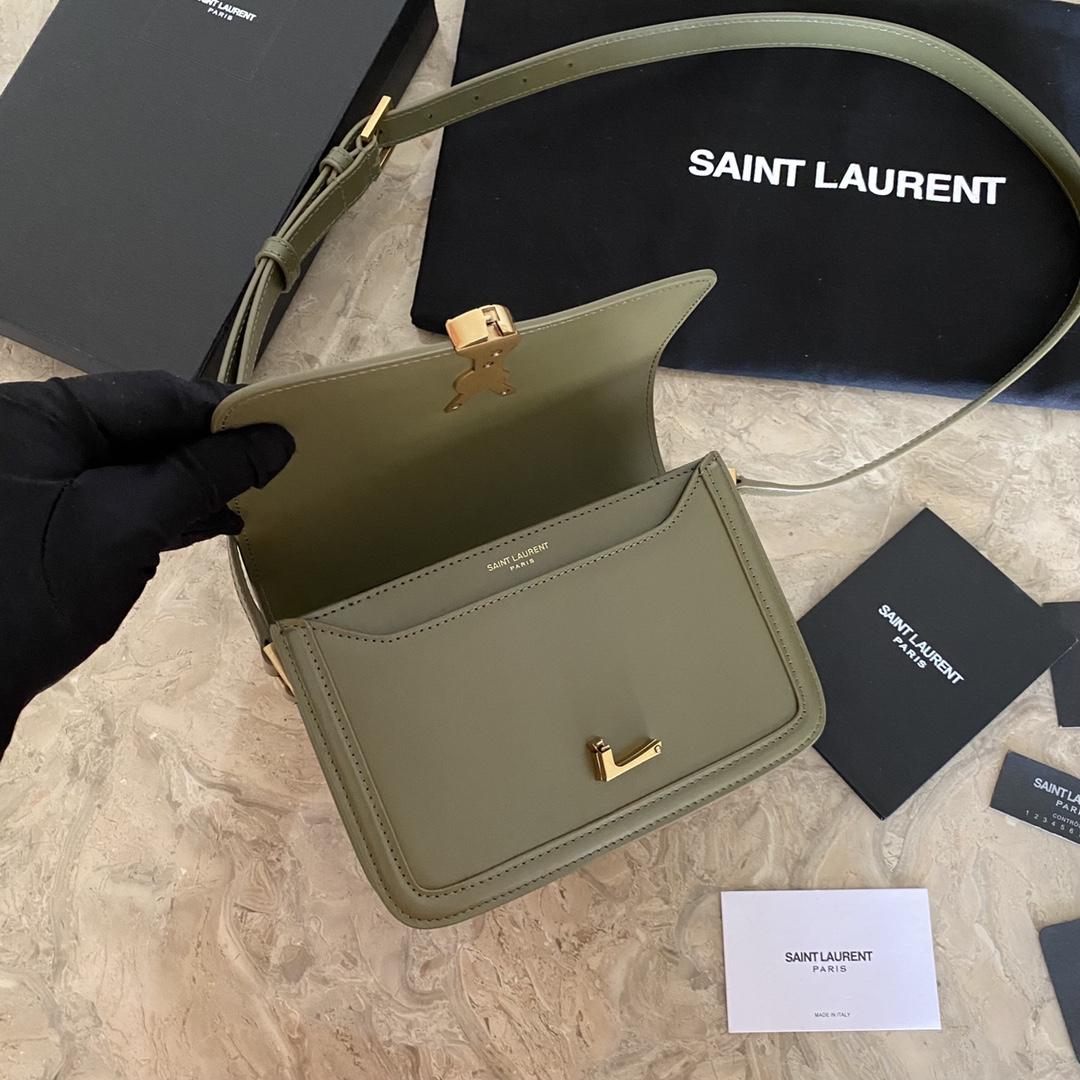 Saint Laurent Solferino Small Satchel In Box Saint Laurent Leather(19-13-5cm) - DesignerGu