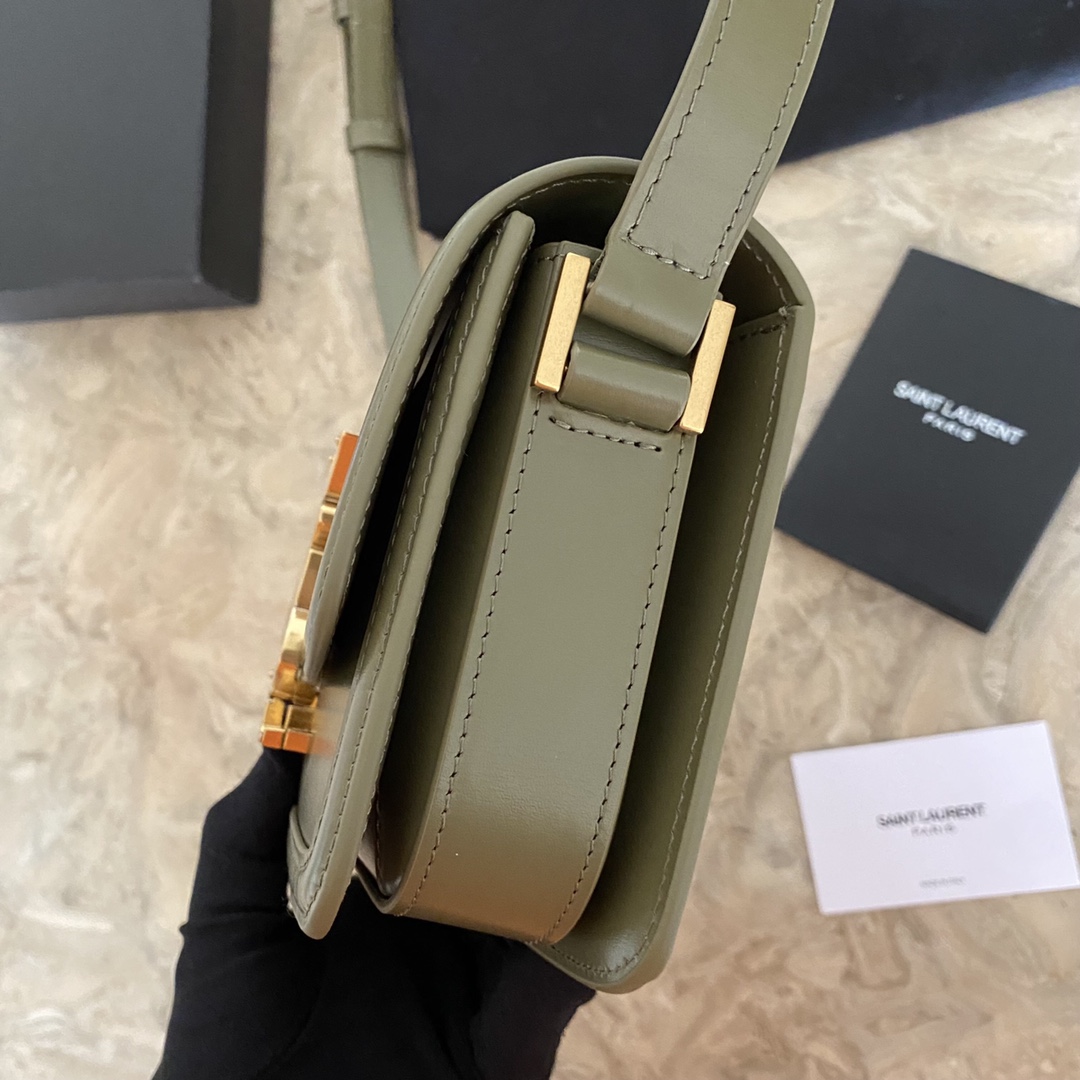 Saint Laurent Solferino Small Satchel In Box Saint Laurent Leather(19-13-5cm) - DesignerGu