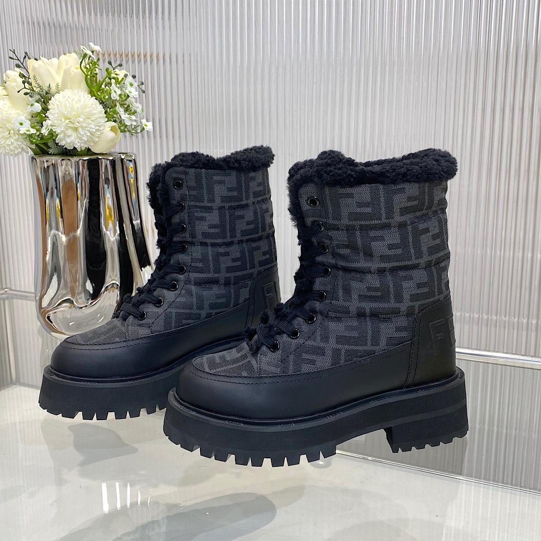 Fendi Biker Boots - DesignerGu