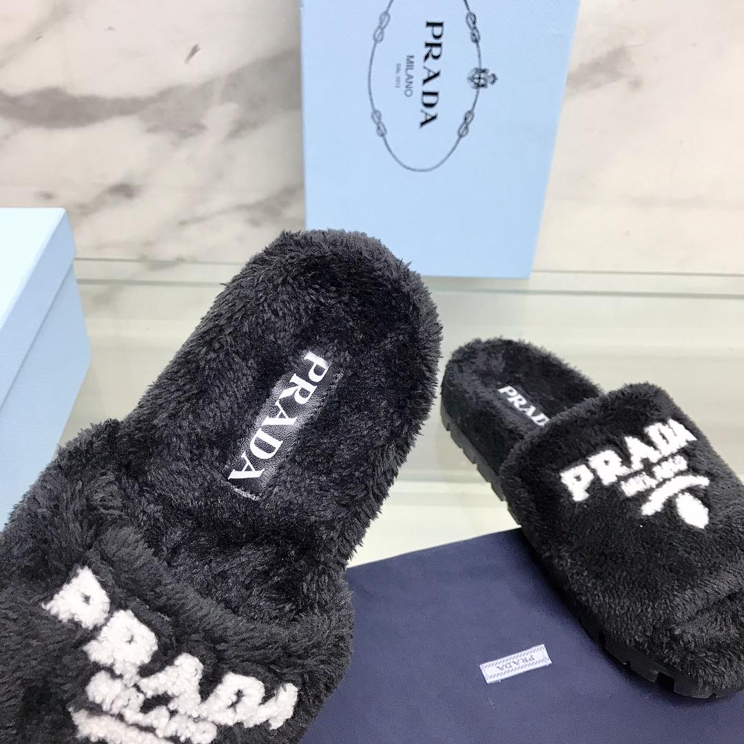 Prada Terry Cloth Slides - DesignerGu