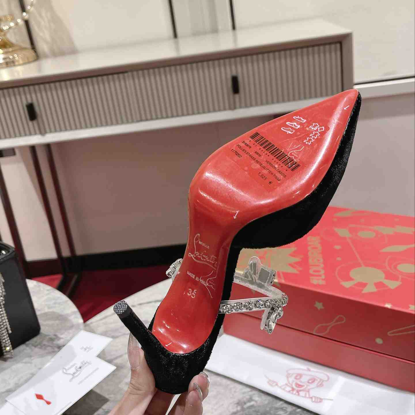 Christian Louboutin Planet Queen Pump  85mm - DesignerGu