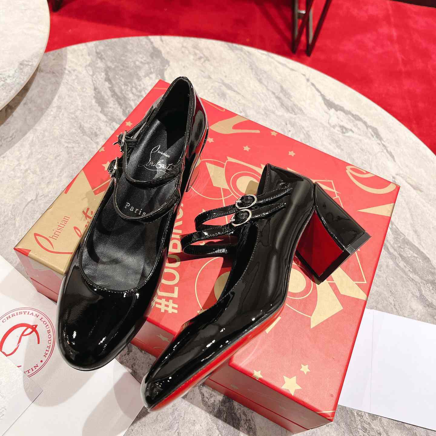 Christian Louboutin Miss Jane Pump  55mm - DesignerGu