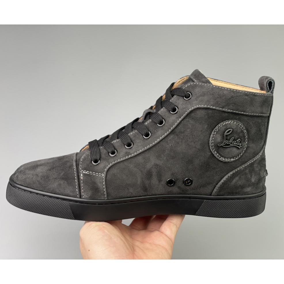 Christian Louboutin Louis Junior High-Top Sneaker - DesignerGu