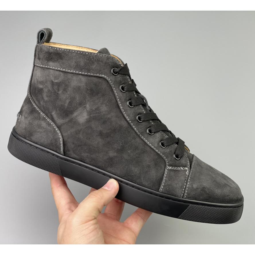 Christian Louboutin Louis Junior High-Top Sneaker - DesignerGu