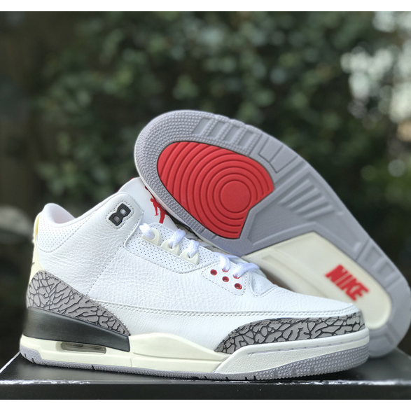 Air Jordan 3 “White Cement Reimagined” Basketball Shoes   DN3707-100 - DesignerGu