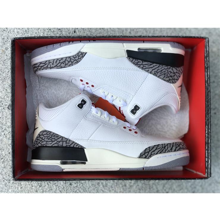 Air Jordan 3 “White Cement Reimagined” Basketball Shoes   DN3707-100 - DesignerGu