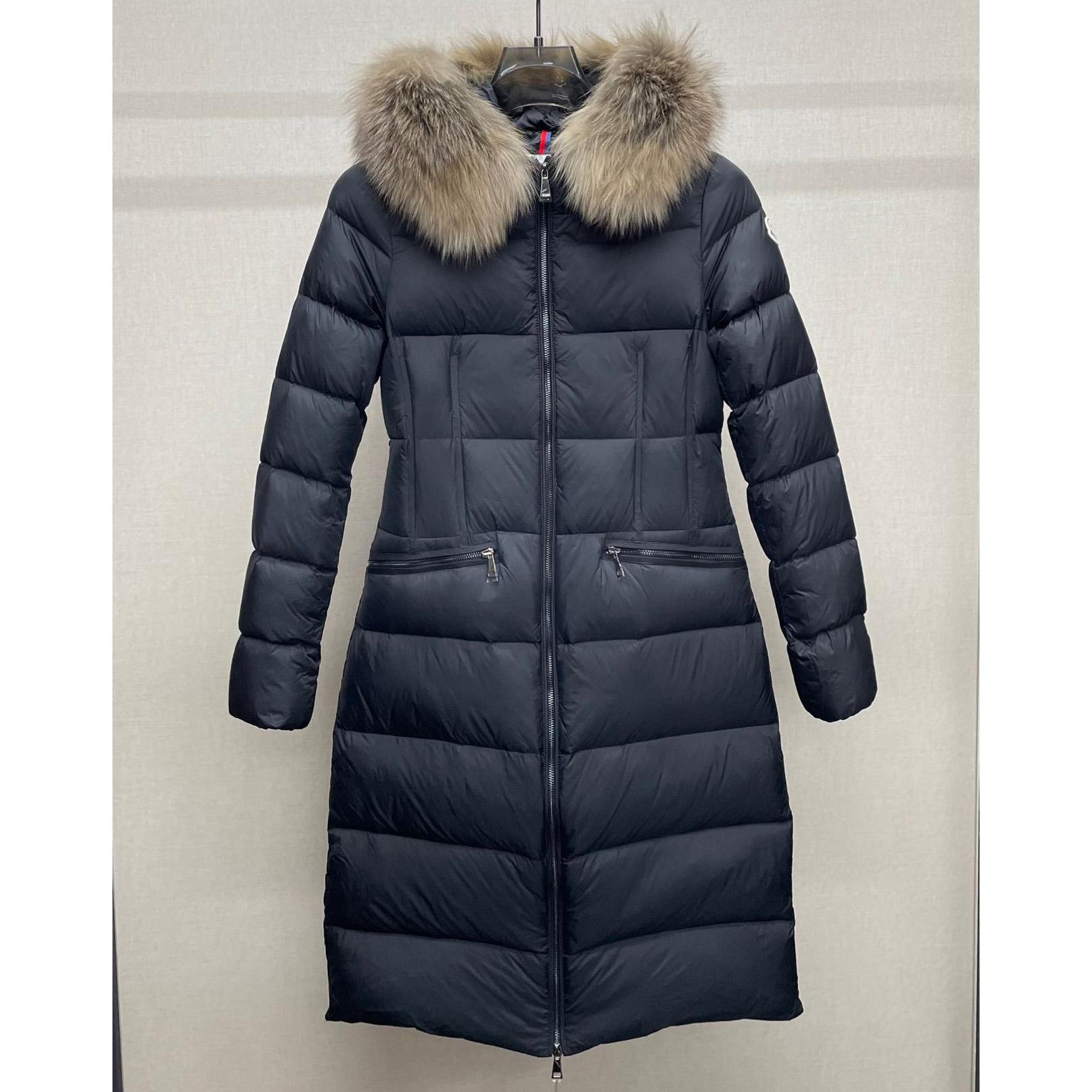 Moncler Boedic Long Down Jacket - DesignerGu