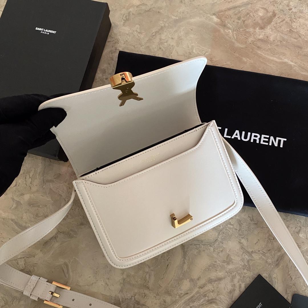 Saint Laurent Solferino Small Satchel In Box Saint Laurent Leather(19-13-5cm) - DesignerGu