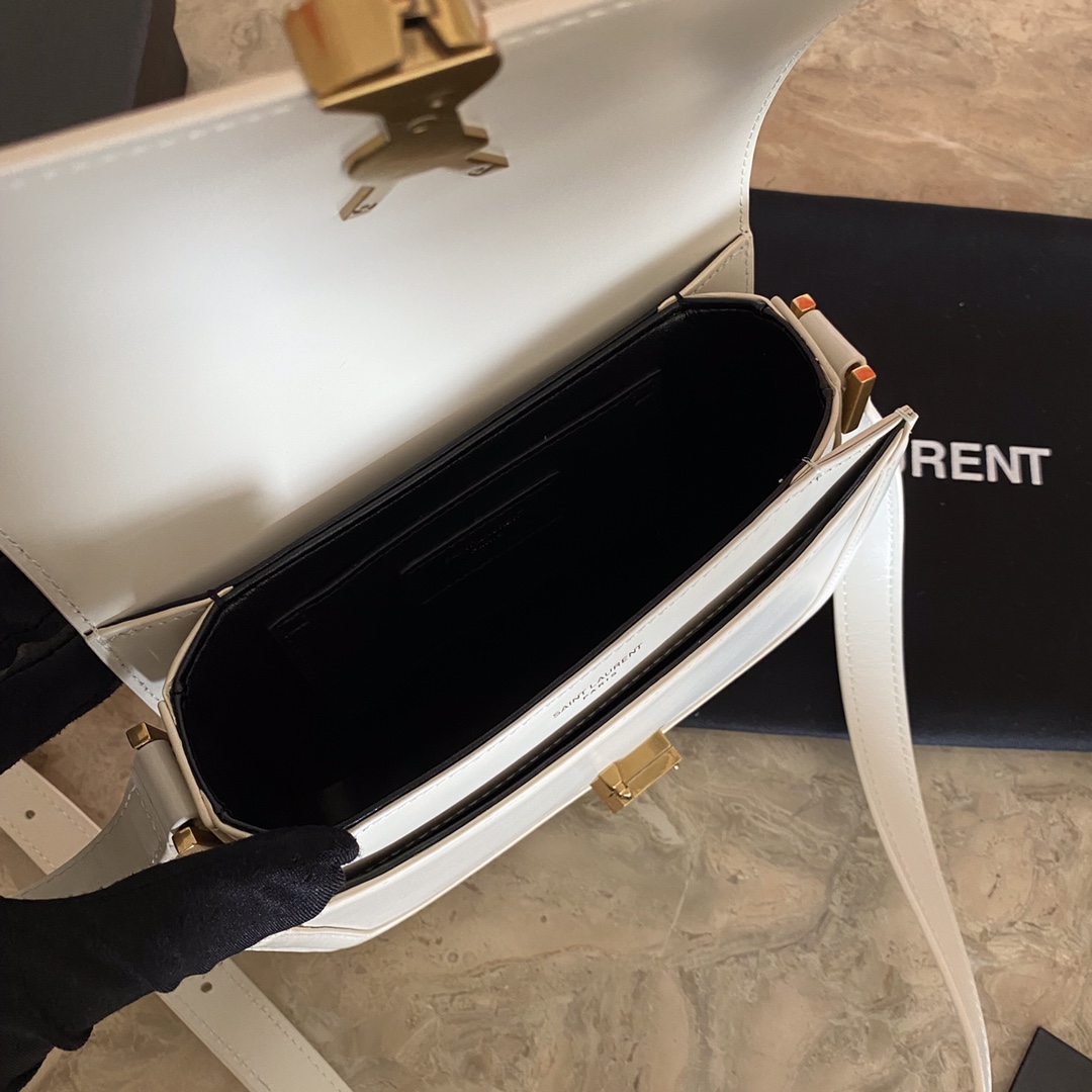 Saint Laurent Solferino Small Satchel In Box Saint Laurent Leather(19-13-5cm) - DesignerGu