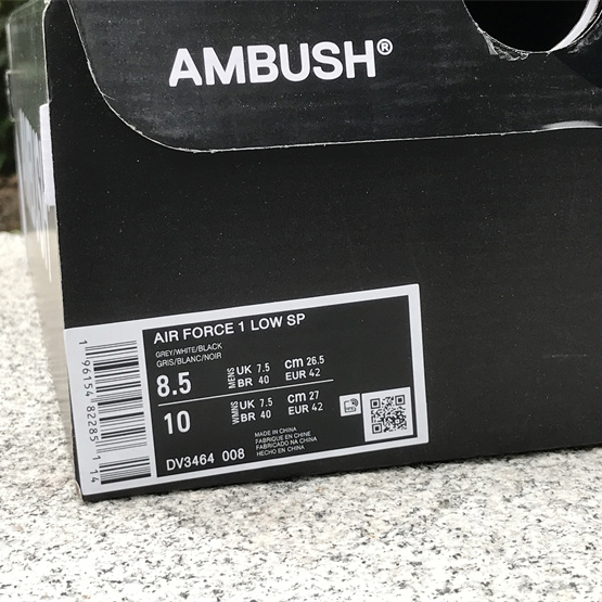 AMBush x Nike Air Force 1 Low Sneaker     DV3464-008  - DesignerGu