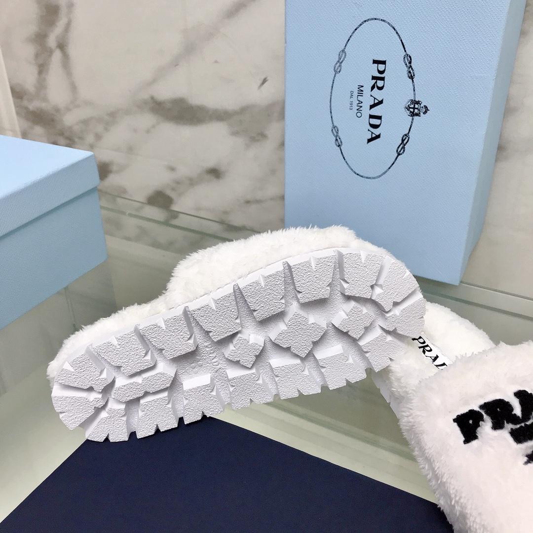 Prada Terry Cloth Slides - DesignerGu