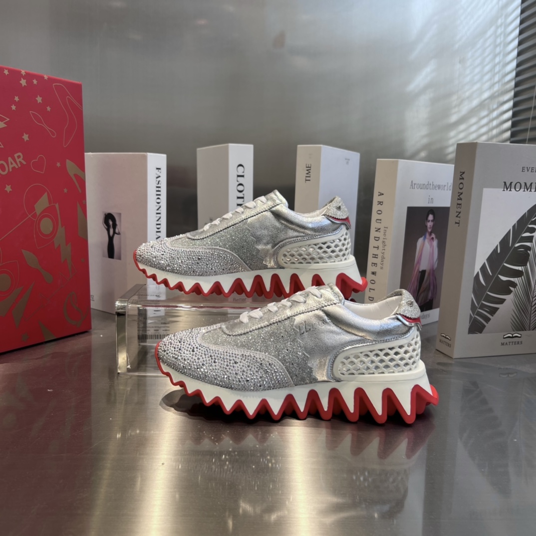 Christian Louboutin Loubishark Sneaker - DesignerGu