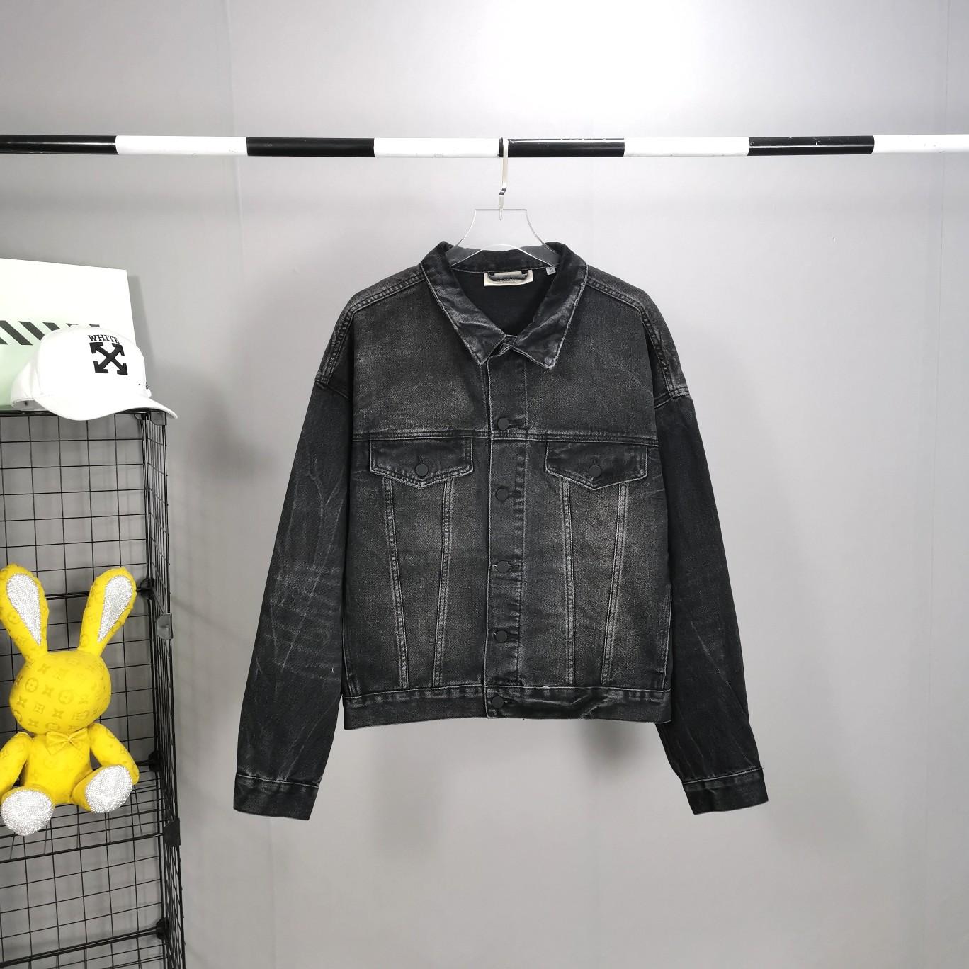 Essential Oversized Jacket In Black - DesignerGu