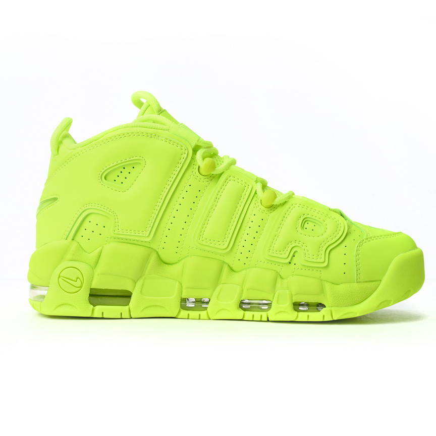 Air More Uptempo Fluorescent Green Sneaker     DX1790-700  - DesignerGu