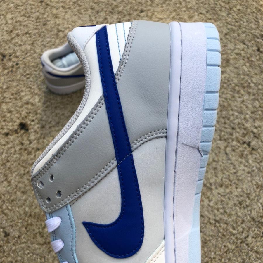 Nike Dunk Low GS Ivory Hyper Royal Sneaker     FB1843-141 - DesignerGu