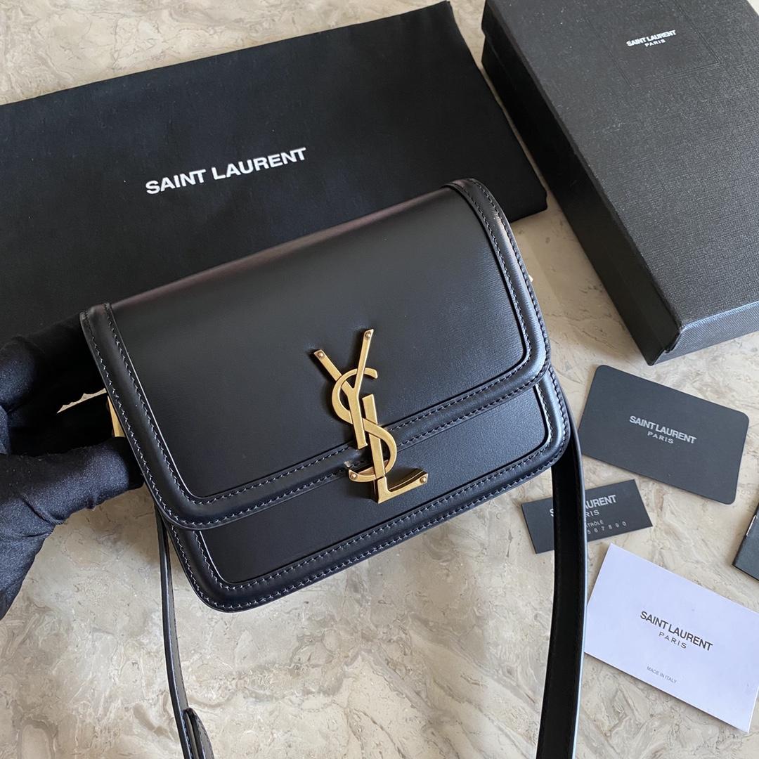 Saint Laurent Solferino Small Satchel In Box Saint Laurent Leather(19-13-5cm) - DesignerGu