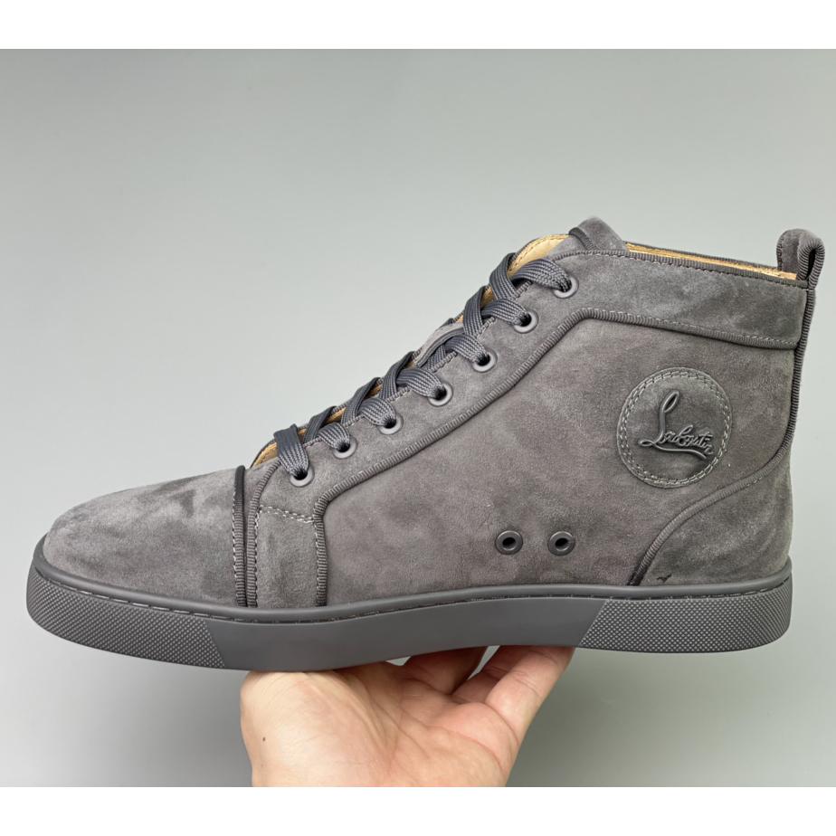 Christian Louboutin Louis Junior High-Top Sneaker - DesignerGu