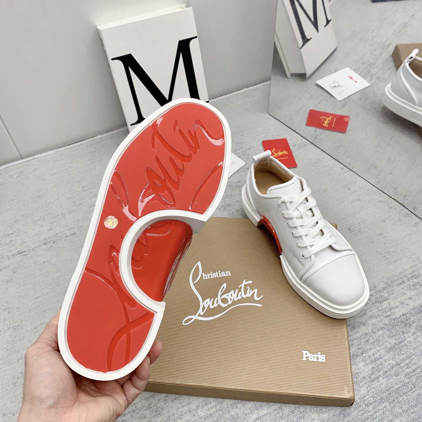 Christian Louboutin Adolon Junior Sneaker  - DesignerGu