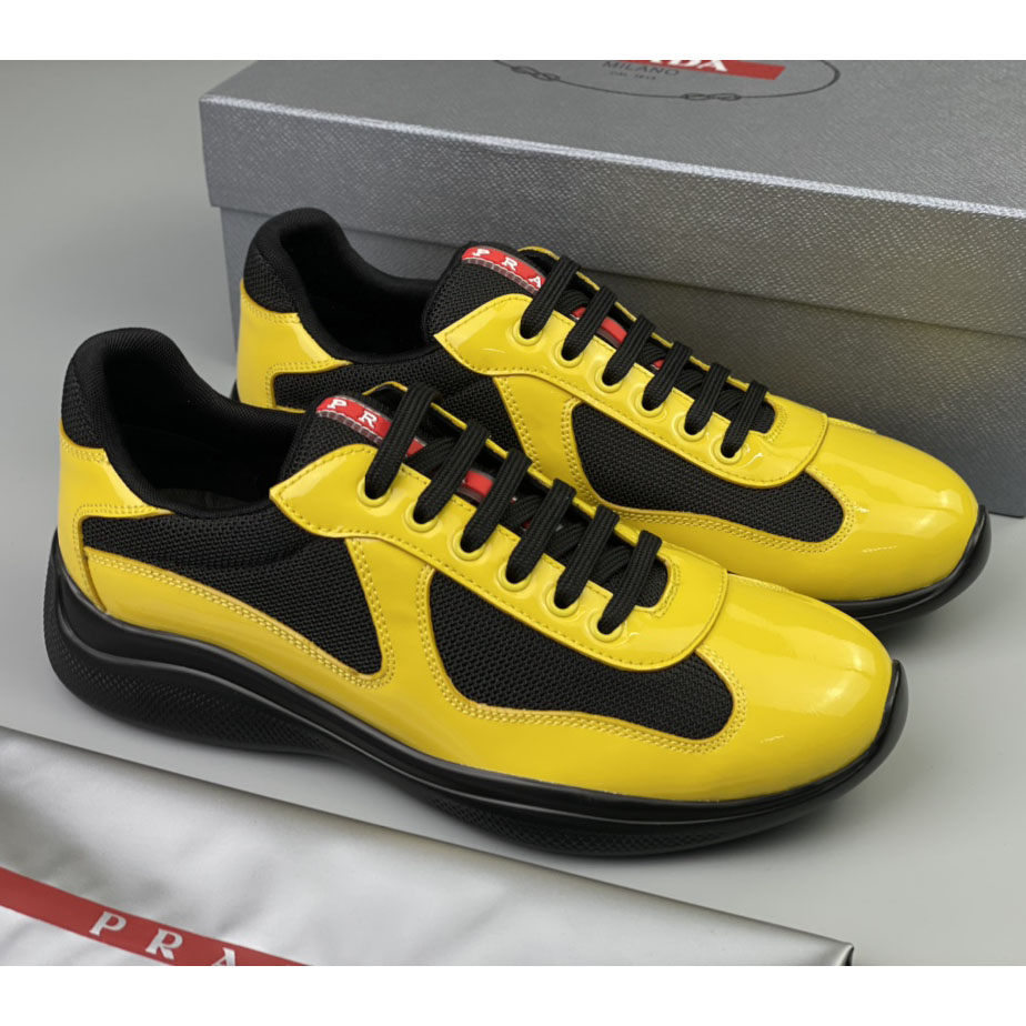 Prada Male America's Cup Sneaker  - DesignerGu