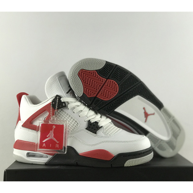 Air Jordan 4 “Red Cement” Sneakers     DH6927-161 - DesignerGu