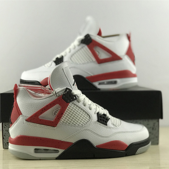 Air Jordan 4 “Red Cement” Sneakers     DH6927-161 - DesignerGu