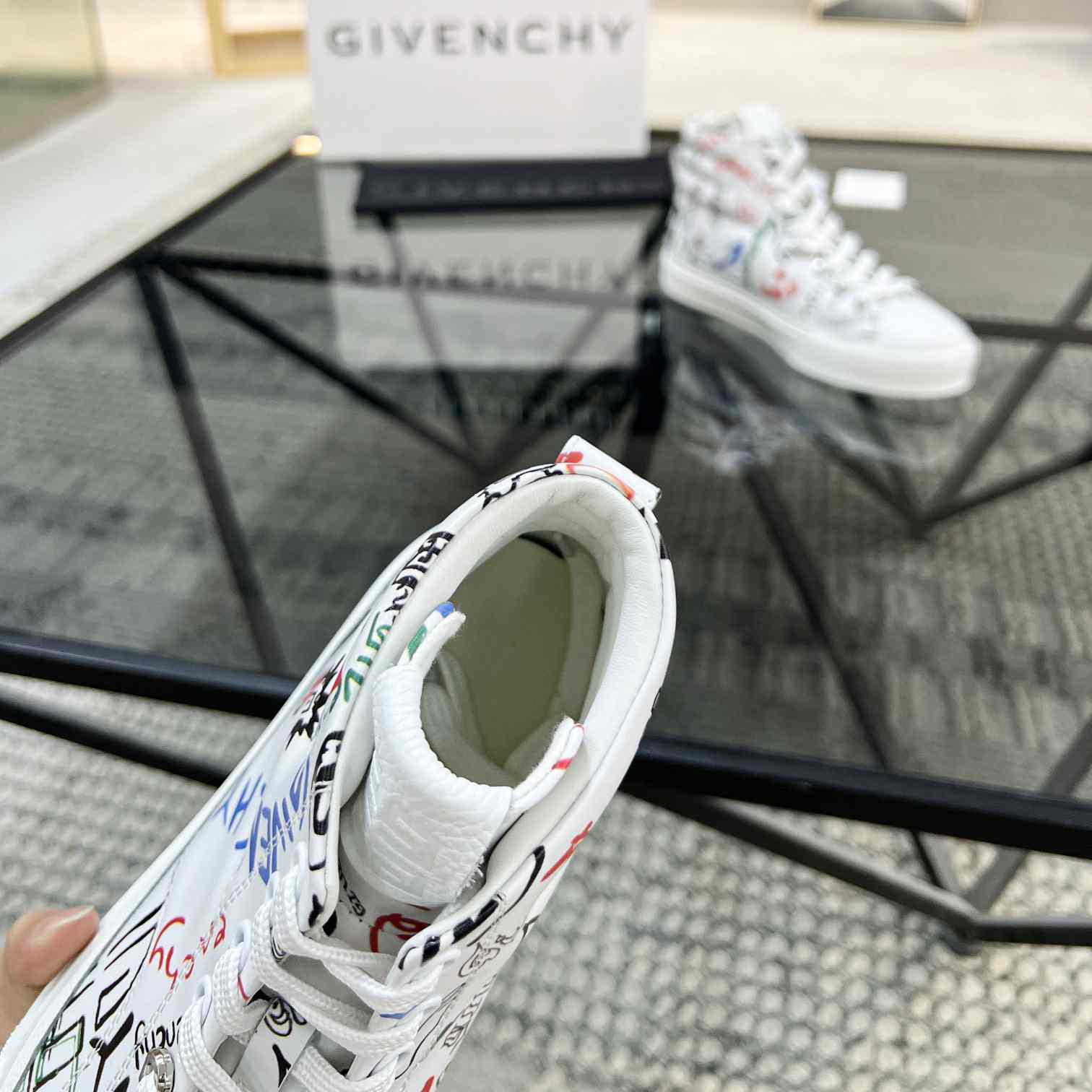 Givenchy City High Top Sneaker - DesignerGu