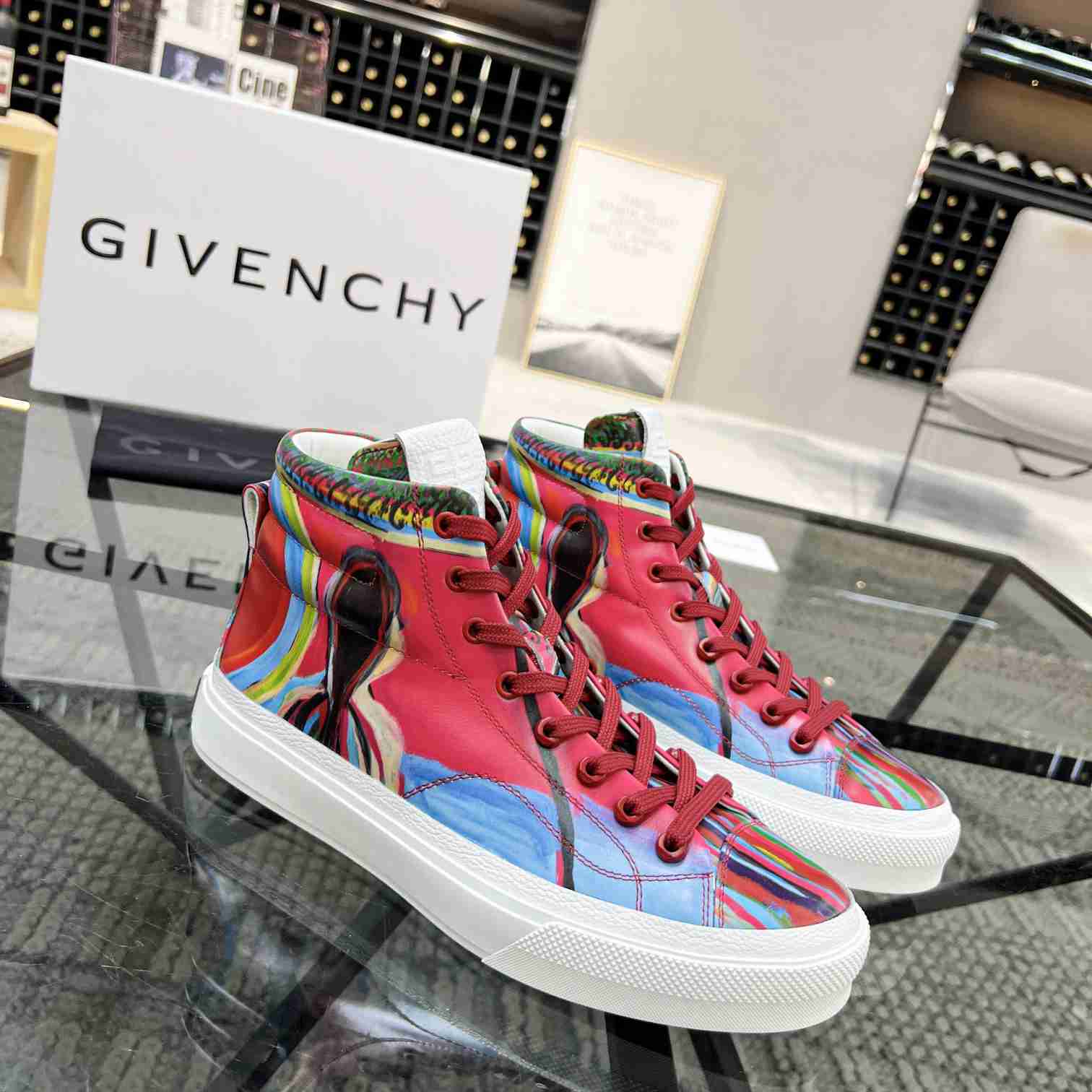 Givenchy City High Top Sneaker - DesignerGu