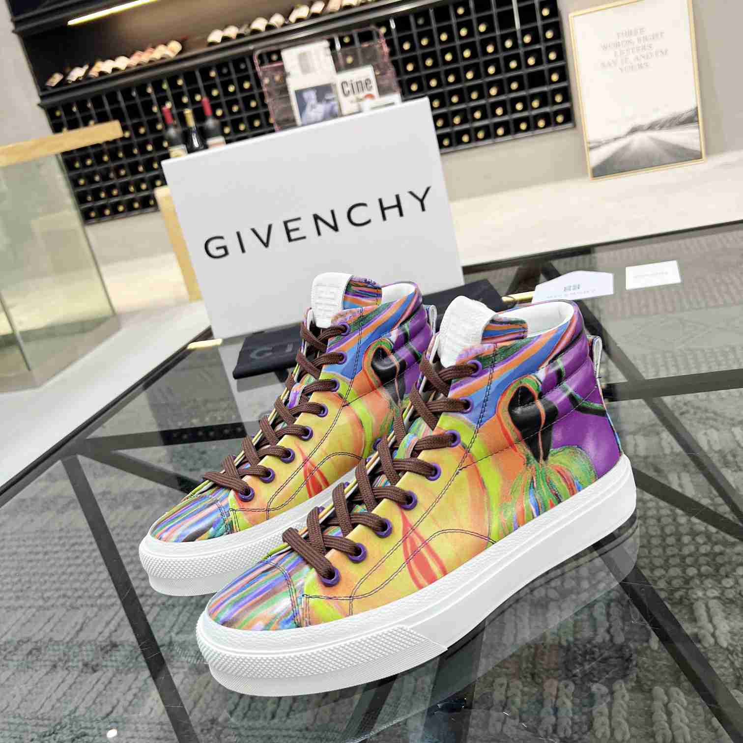 Givenchy City High Top Sneaker - DesignerGu