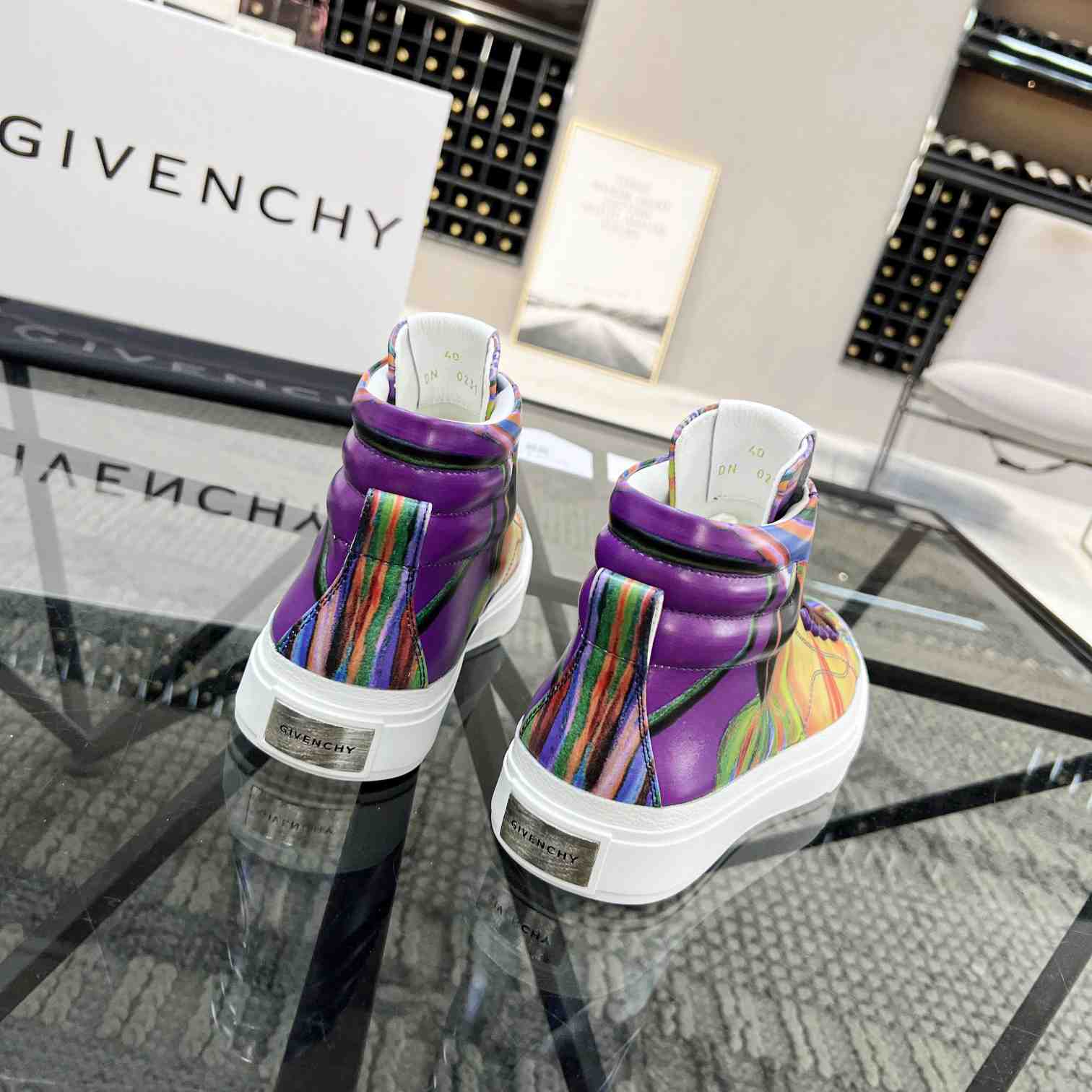 Givenchy City High Top Sneaker - DesignerGu