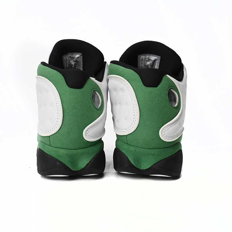 Air Jordan 13 Retro White Green Sneakers      DB6536-113 - DesignerGu