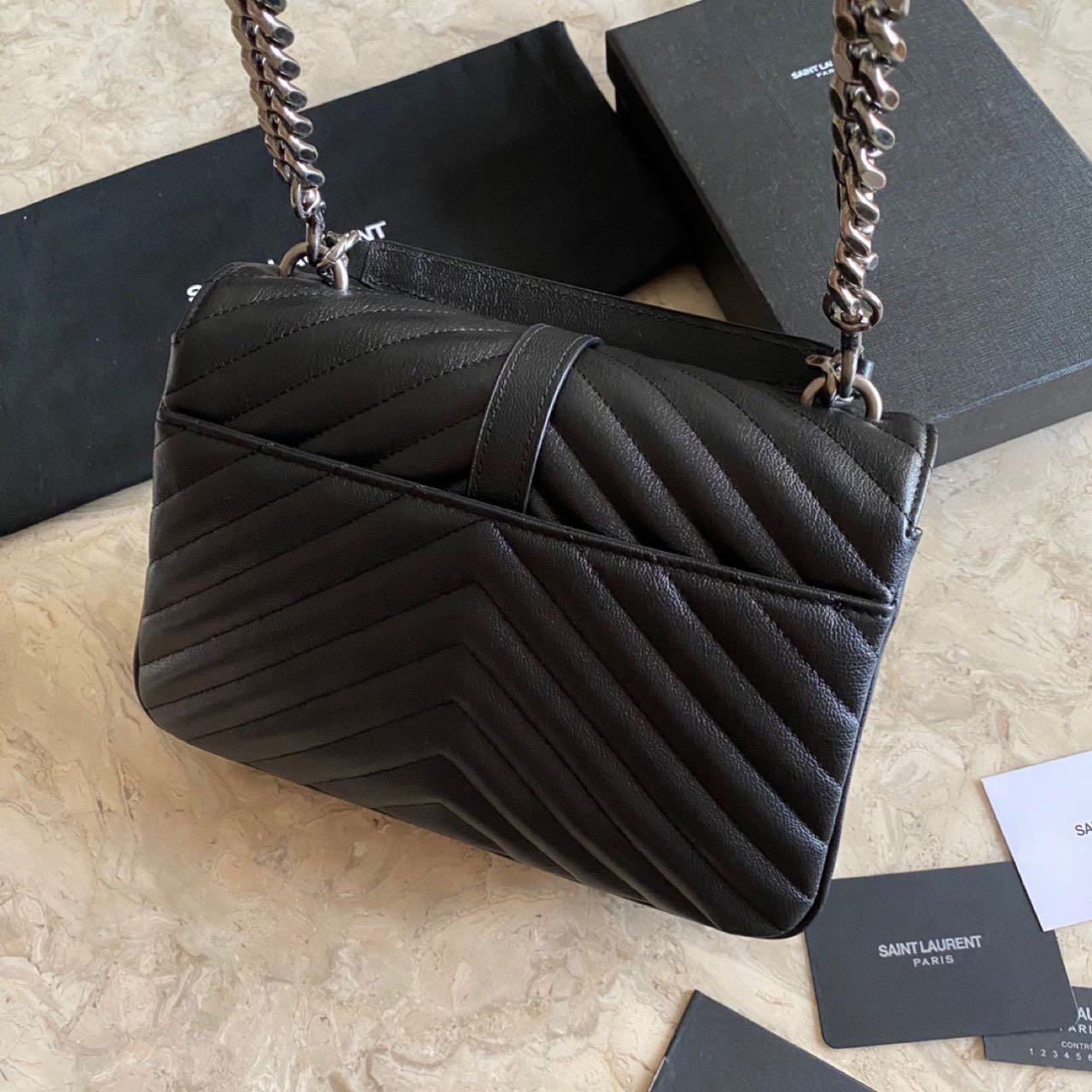 Saint Laurent College Shoulder Bag    24cm - DesignerGu