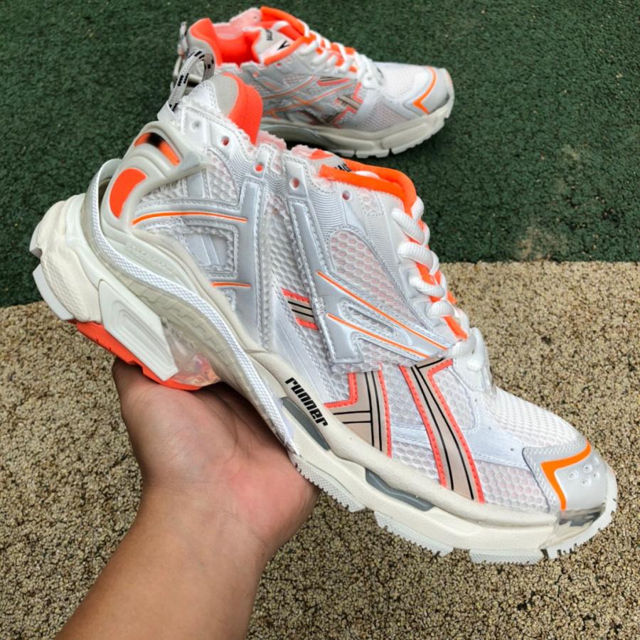 Balenciaga Runner Sneaker In Fluo Orange - DesignerGu