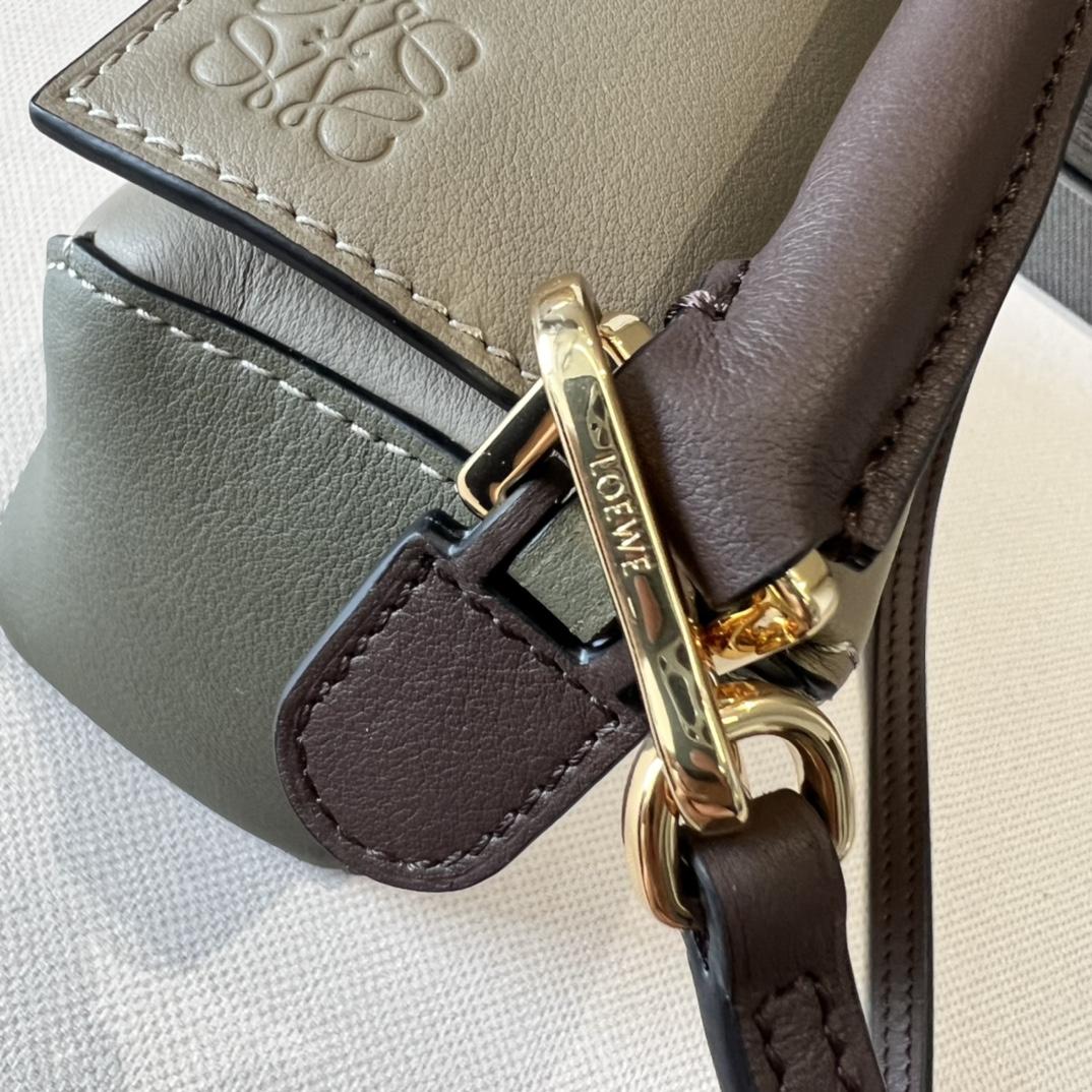 Loewe Mini Puzzle Edge In Nappa Calfskin - DesignerGu