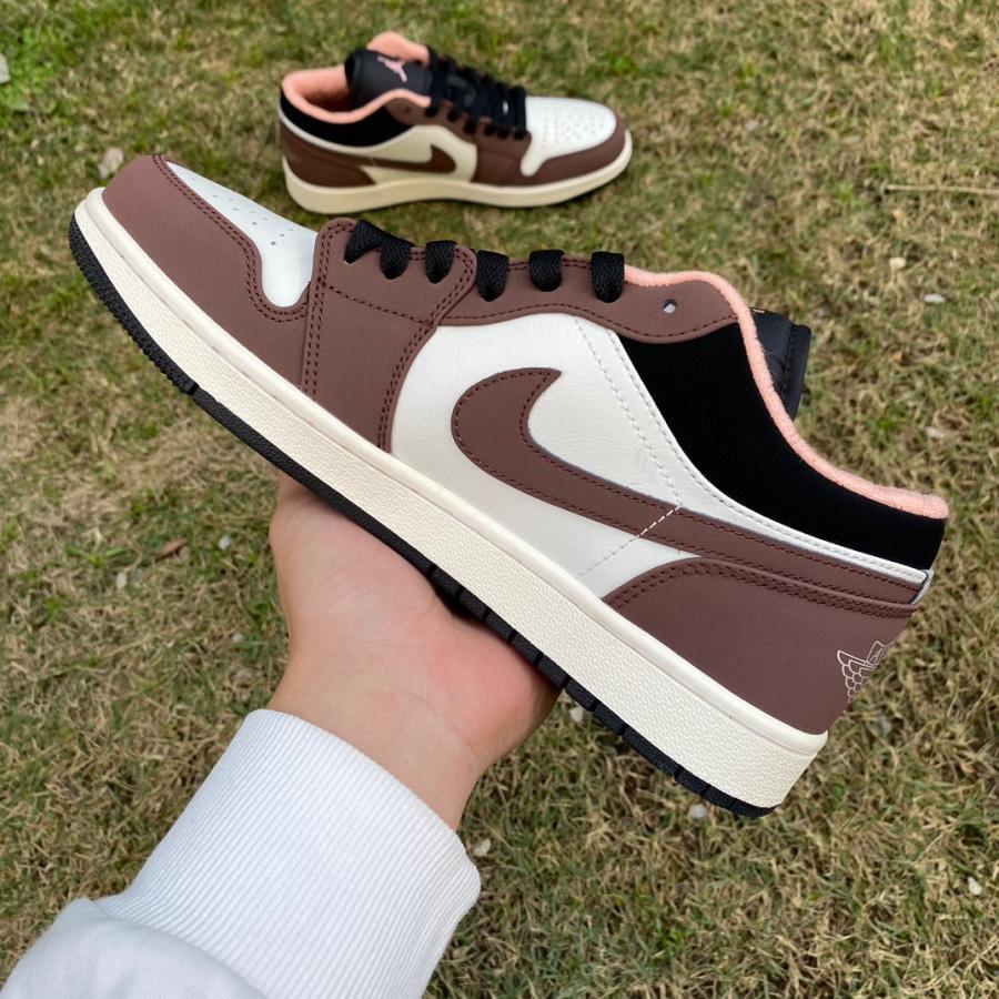 Air Jordan 1 Low  “Mocha Brown” Sneaker   DC6991-200 - DesignerGu