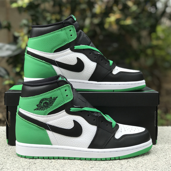 Air Jordan 1 High OG “Lucky Green” Sneaker    DZ5485-031 - DesignerGu