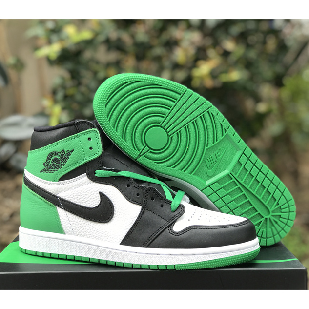 Air Jordan 1 High OG “Lucky Green” Sneaker    DZ5485-031 - DesignerGu