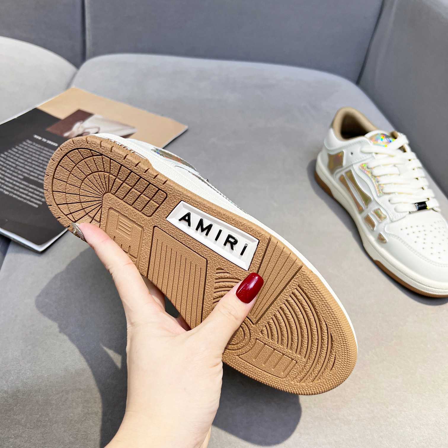 Amiri Skel-Top Low Sneaker  - DesignerGu