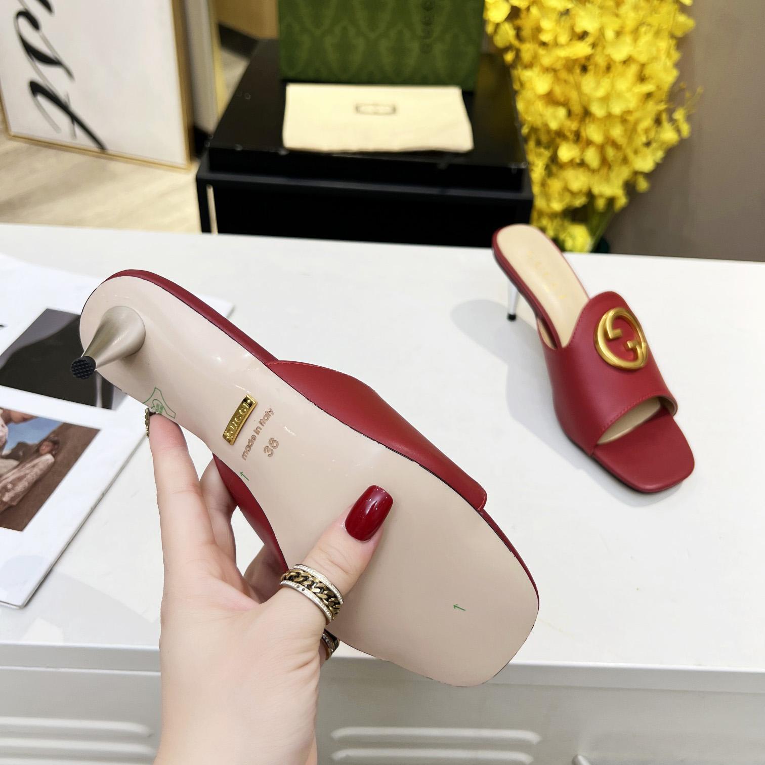 Gucci Blondie Slide Sandal - DesignerGu