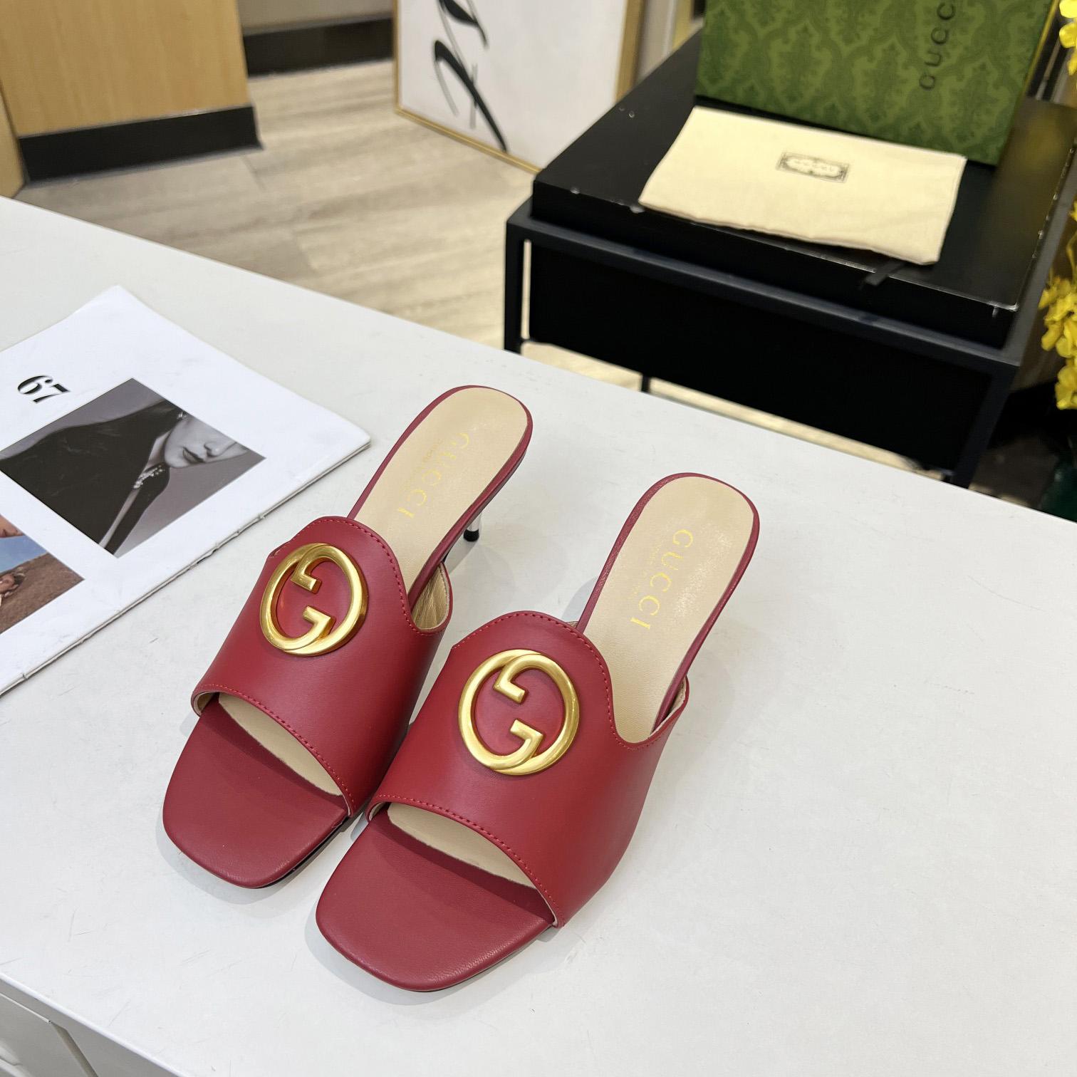 Gucci Blondie Slide Sandal - DesignerGu