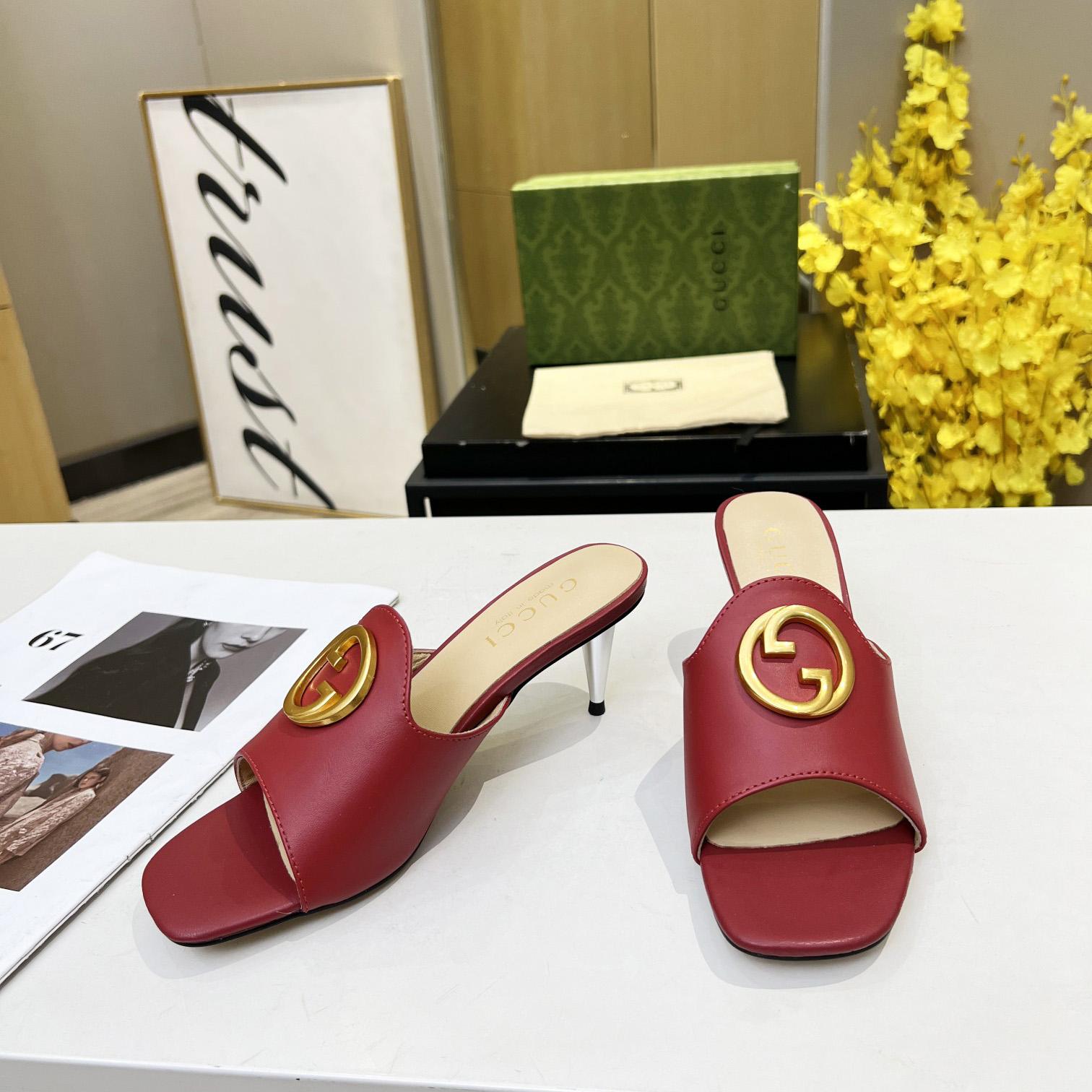 Gucci Blondie Slide Sandal - DesignerGu