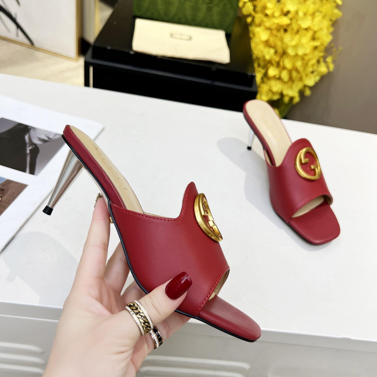 Gucci Blondie Slide Sandal - DesignerGu